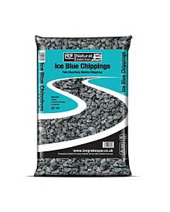 Ice Blue Gravel 10-20mm Poly Bag