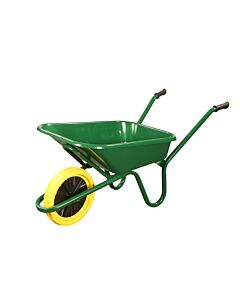 Endurance Heavy Duty 90L Puncture Proof Wheelbarrow Green