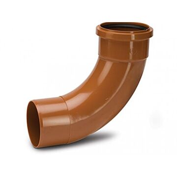 110mm x 87.5 Deg Underground Drain Bend Single Socket UG412