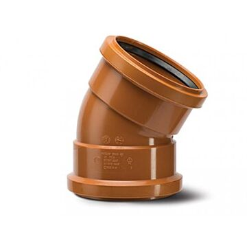 110mm x 30 Deg Underground Drain Bend Double Socket UG467
