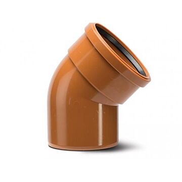 110mm x 30 Deg Underground Drain Bend Single Socket UG468