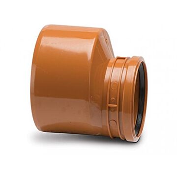 160 to 110mm Level Invert Red Single Socket UG621