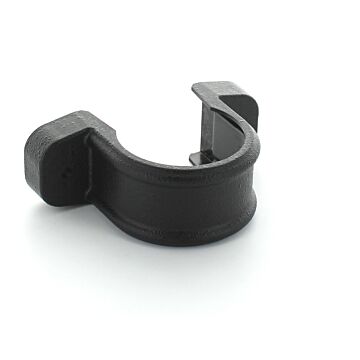 Foundry Finish Downpipe Eared Pipe Bracket