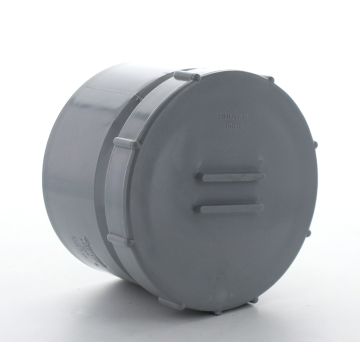 110mm Access Cap Solvent Socket Tail