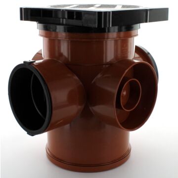 110mm Underground Drain Square Top Bottle Gully