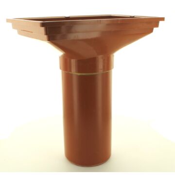 110mm Underground Drain Back Inlet Hopper 230mm Spigot