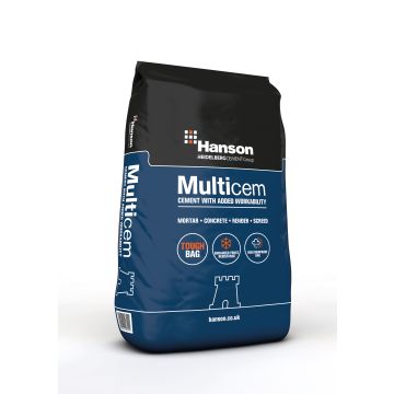 Multicem Cement in Tough Paper Bag 25kg