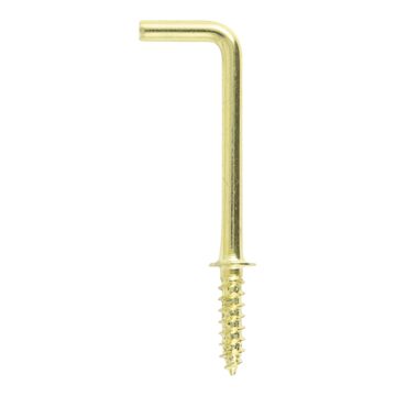 Cup Hooks - Square - Electro Brass