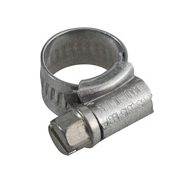 000 Zinc Protected Hose Clip 9.5 - 12mm (3/8 - 1/2in)