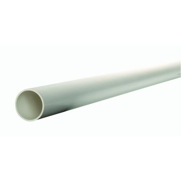 50mm Solvent Weld Waste Pipe Plain End 3 Metre