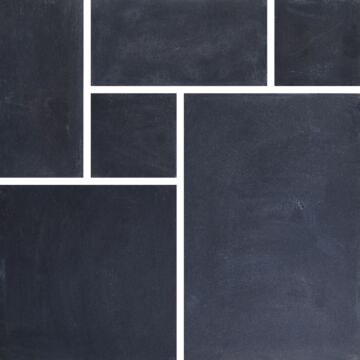 Limestone Paving Slabs Black Kadapha 15 m2