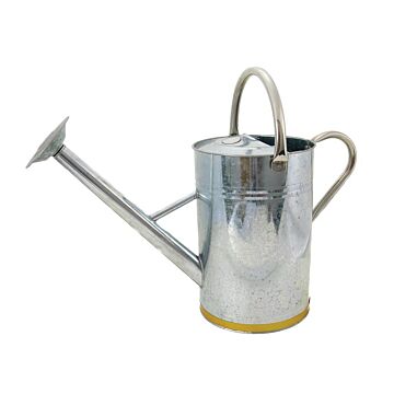 Metal Watering Can Galvanised Steel 9 litre