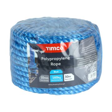 Polypropylene Rope - Blue - Coil - 30mtr