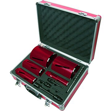 Red Ten Dcd Spiro 5-Piece Diamond Core Kit (38,52,65,117,127mm)