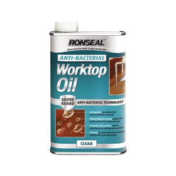 Anti-Bacterial Worktop Oil 500ml Clear