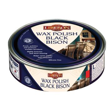 Wax Polish Black Bison 500ml