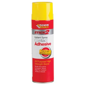 Stick2 Instant Spray Contact Adhesive 500ml