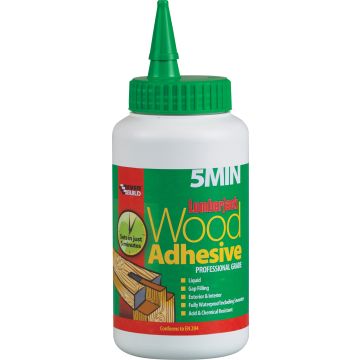 Lumberjack 5 Minute PU Wood Adhesive 750g