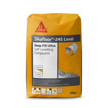Sika Floor 245 Level Deep Fill Ultra 25kg Self Level Compound
