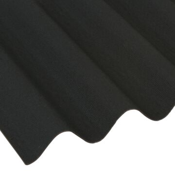 Corrugated Black Sheet 950mm x 2000mm