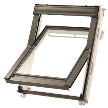 Hi-Therm White Painted Centre Pivot Roof Window