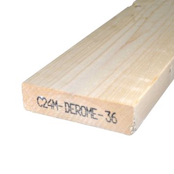 47mm x 175mm C24 Regularized Carcasing Timber Kiln Dried PEFC