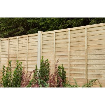 Pressure Treated Superlap Fence Panels