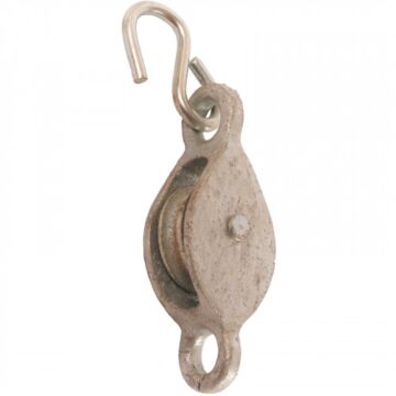 Single Line Cast Pulley With Hook Cast Wheel 