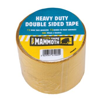 Heavy Duty Double Sided Tape 50mm x 5 Metre