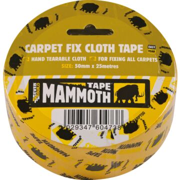 Carpet Fix Cloth Tape 50mm x 25 Metre