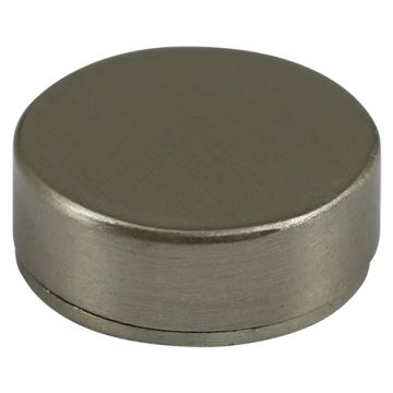 Threaded Screw Caps - Solid Brass - Satin Nickel